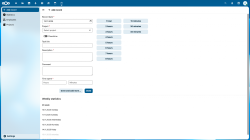 Done — Smart Team & Project Management for Nextcloud